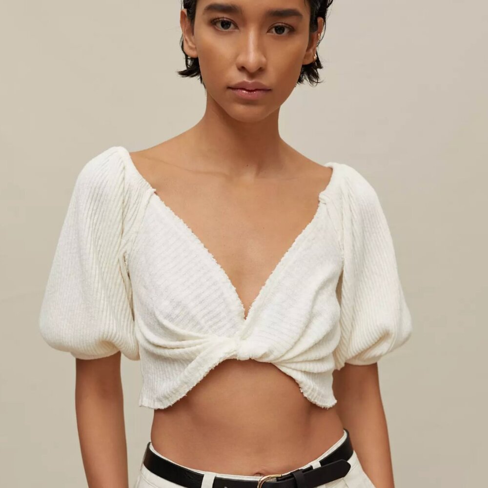 UO Lena Twist-Front Top - XS